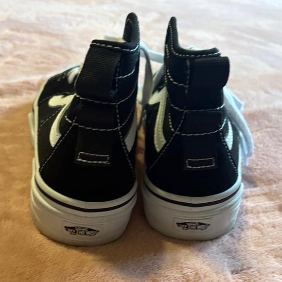 VANS Sentry Sk8-Hi WC Sneakers Black Suede Canvas Women Skate Shoes - Picture 3 of 5